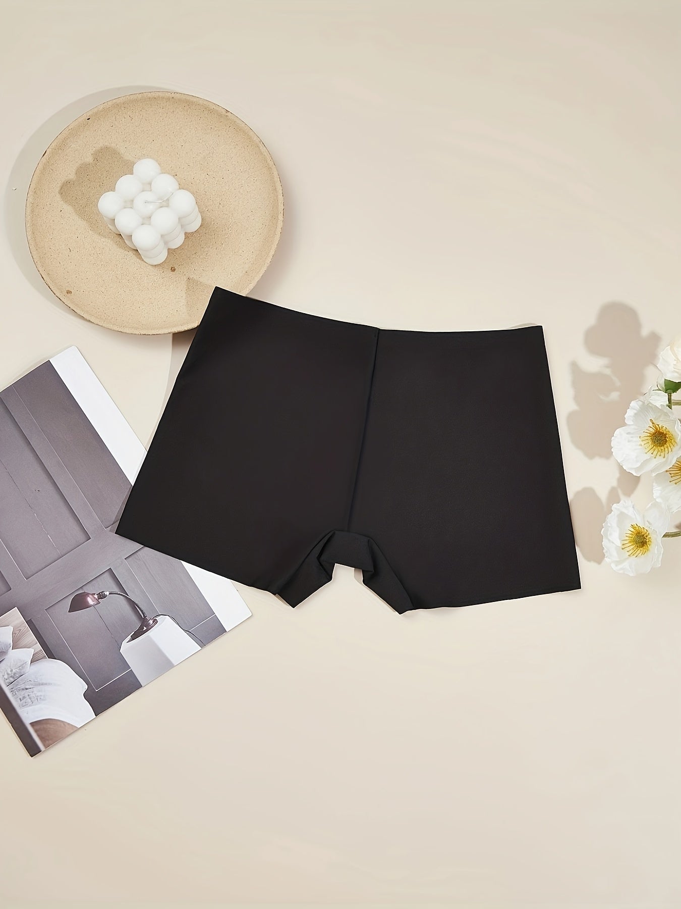 3pcs Soft No Show Boyshort Underwear For Women 3 Pack Soft Seamless Panties Pack