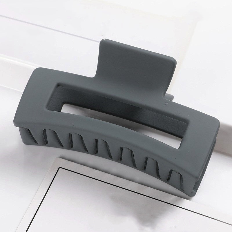 Multicolor Large Thick Acrylic Hair Clip Rectangle Hairclip Long Hair Resin Claw Clips Nonslip Jaw Clips