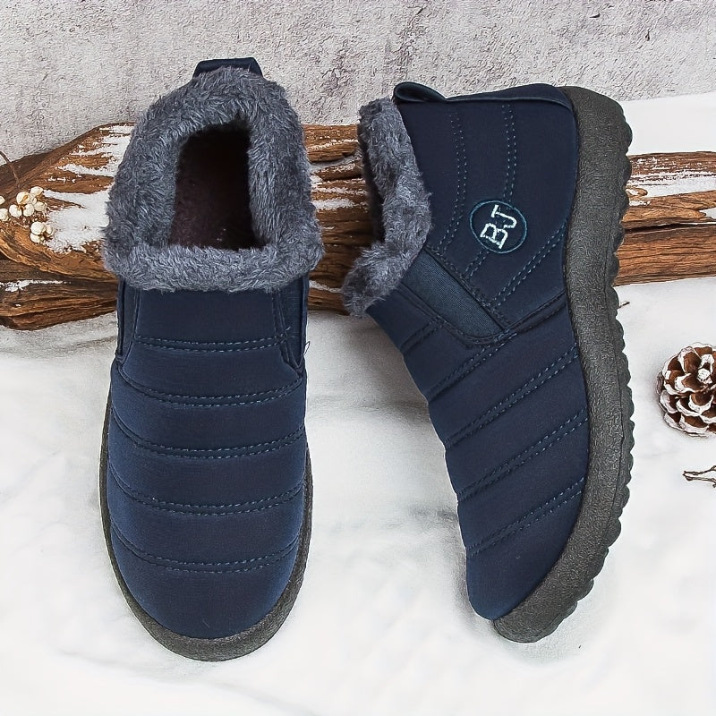Women Winter Boots Slip On Winter Shoes for Women Ankle Boots Female Snow Boots, Winter Ankle Boots for Women, Snow Boots for Women High Quality Non Slip, Shoes for Women Winter, Fleece Boots, High Quality Winter Boots