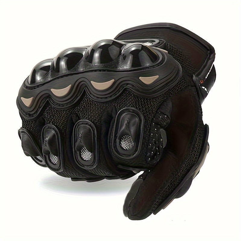 Suitable For Motorcycles, Road Bikes, Off-road Motorcycles, Spring, Summer, Autumn, And Winter Unisex Finger Touch Screen Gloves For Men And Women, Breathable Cycling Gloves, Motorcycle Gloves, Bicycle Gloves. Christmas Gift