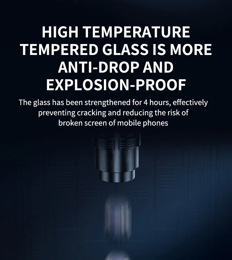 3Pcs Tempered Glass for iPhone 14 13 12 11 15 Pro Max Mini Screen Protector for iPhone 17 XR XS MAX 7 8 Plus 16 Protective Glass