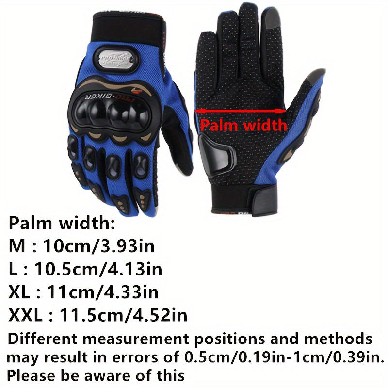 Suitable For Motorcycles, Road Bikes, Off-road Motorcycles, Spring, Summer, Autumn, And Winter Unisex Finger Touch Screen Gloves For Men And Women, Breathable Cycling Gloves, Motorcycle Gloves, Bicycle Gloves. Christmas Gift