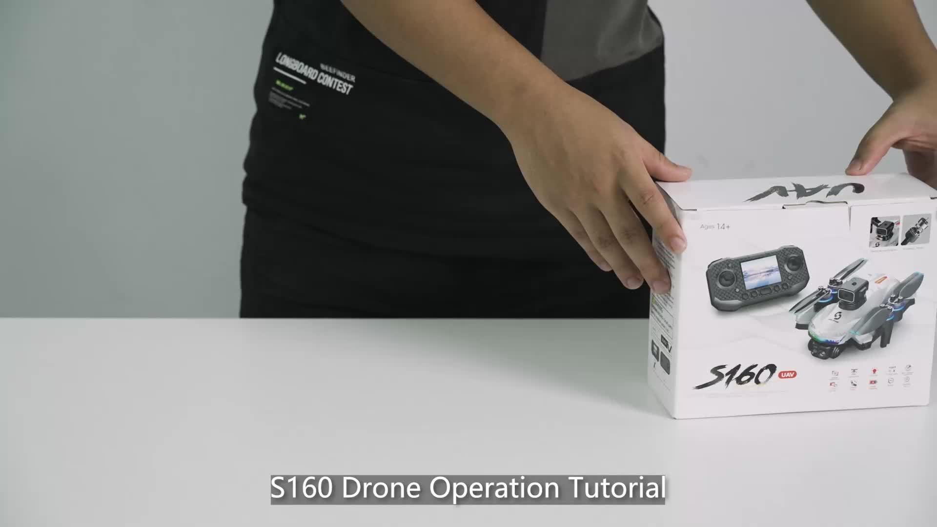 The latest drone in 2025. Screen control remote control. Long battery life Colorful LED lights. The best gift for the festival