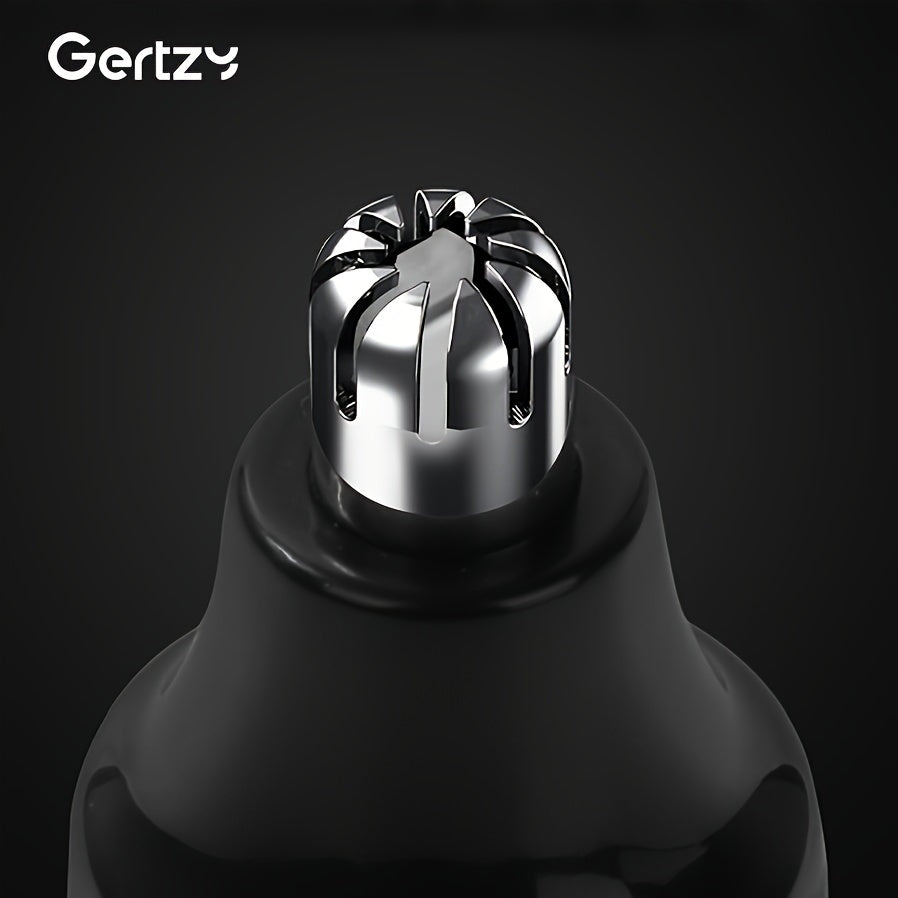 GERTZY Ear And Nose Hair Trimmer for Men Rechargeable - USB Electric Nose Hair Trimmer for Women - Painless Eyebrow Facial Hair Removal Nose Clipper, Father's Day Gift